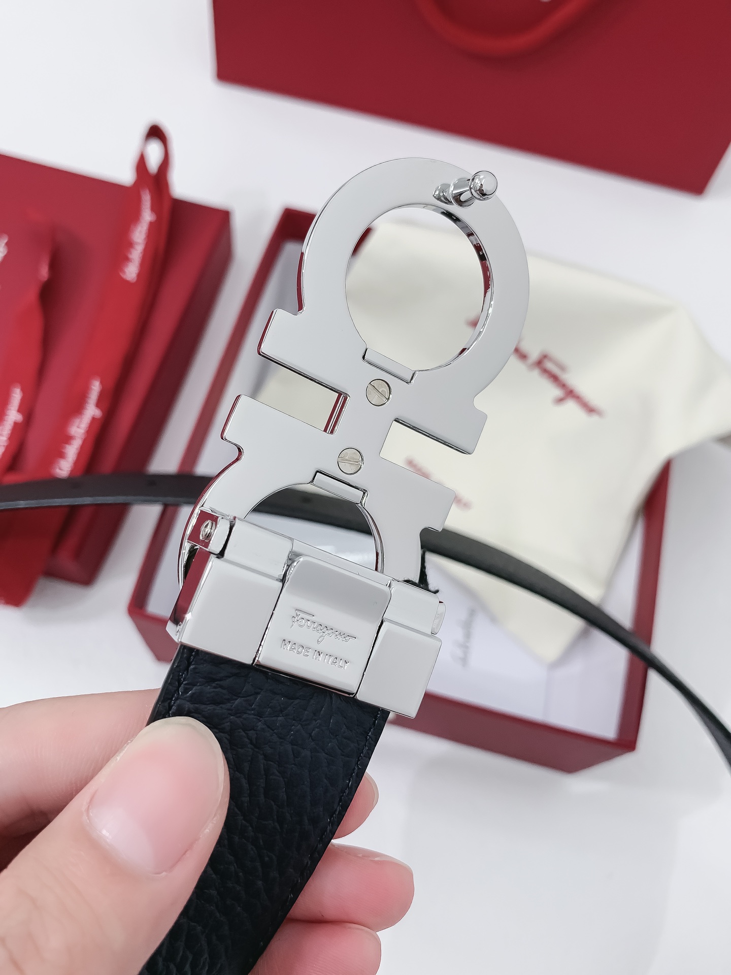 Basic Belt Top Grain Leather 125cm-m