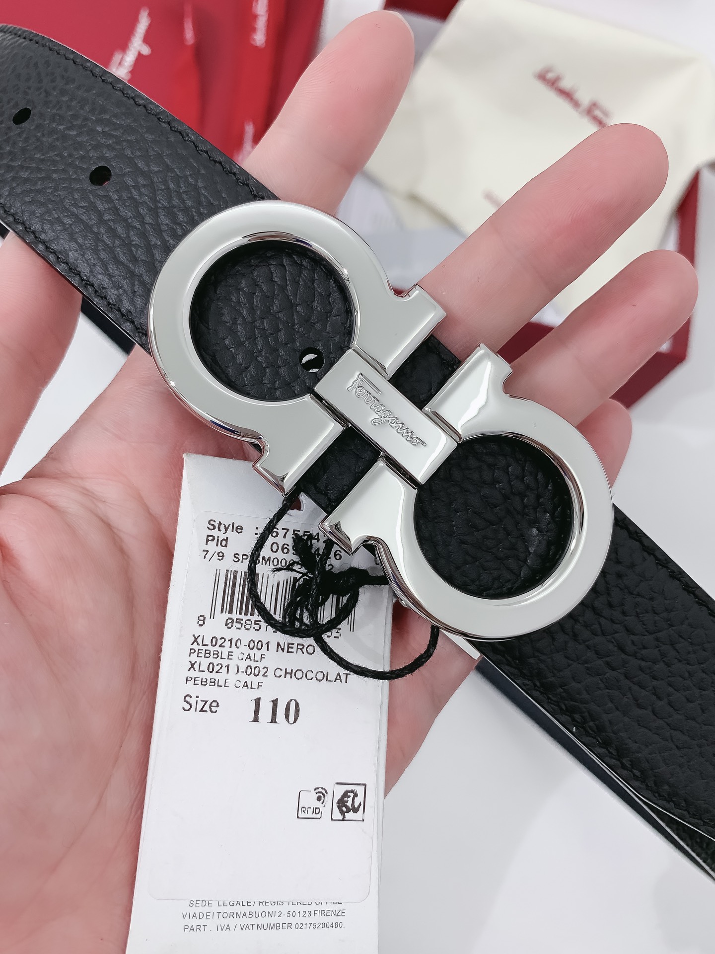 Basic Belt Top Grain Leather 125cm-m