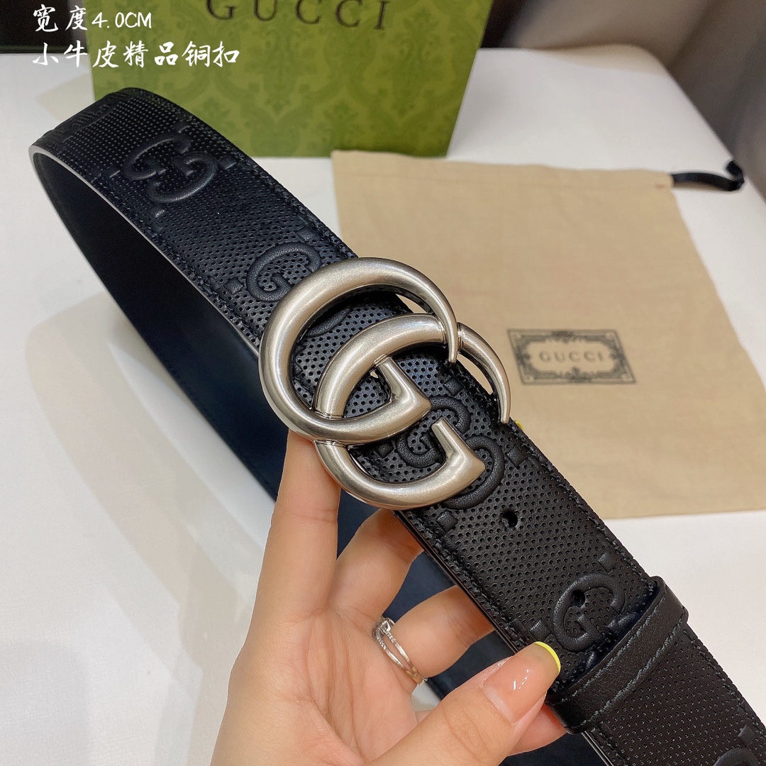 Gucci Male Basic Belt Cow Leather 13514-m