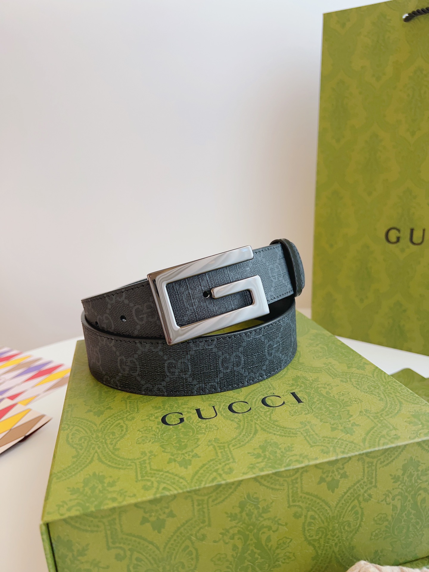 Gucci Male Basic Belt Cow Leather M