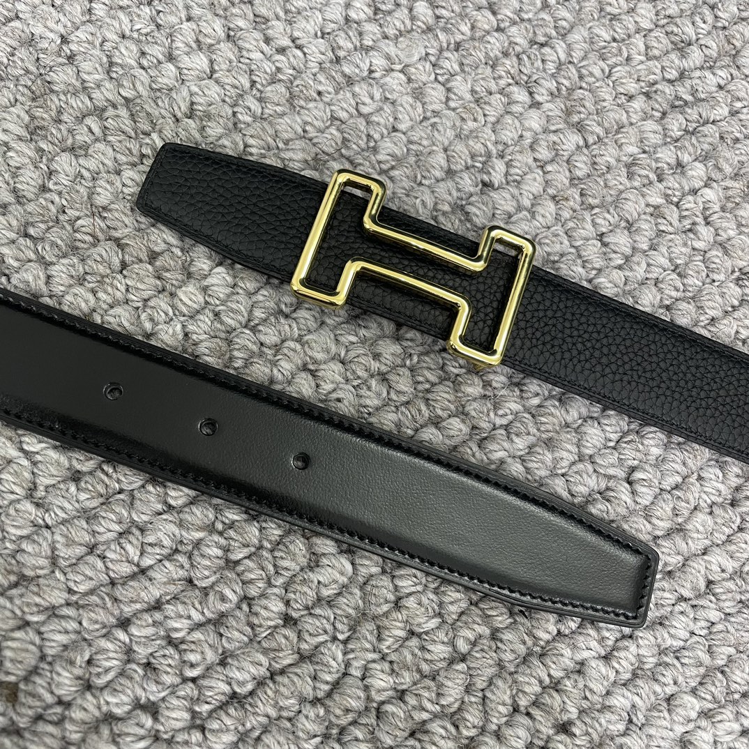 Hermès Male Leather Belt S-m