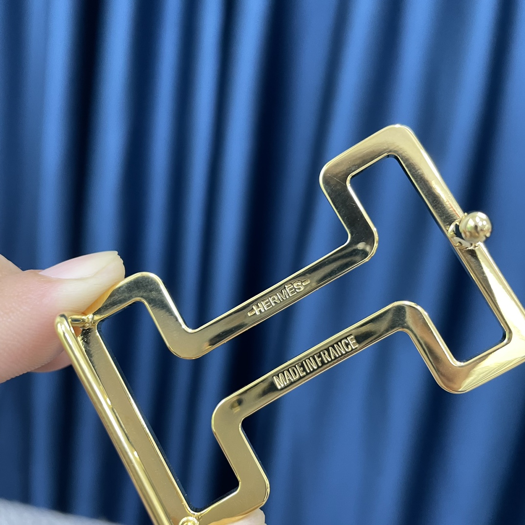 Hermès Male Leather Belt S-m