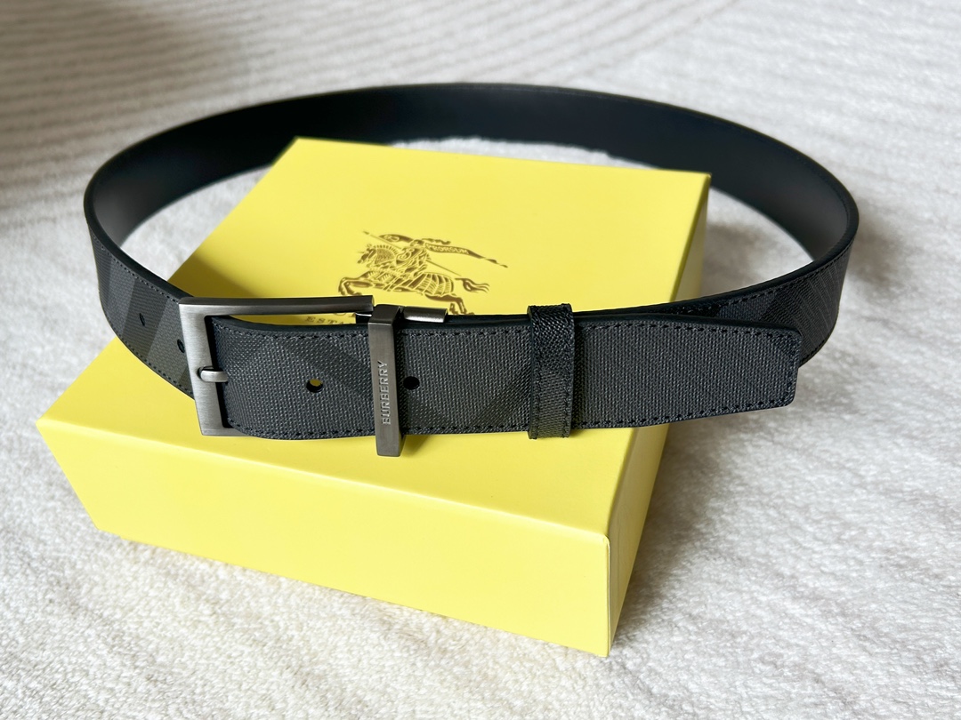 Burberry Male Basic Belt Cow Leather M-l