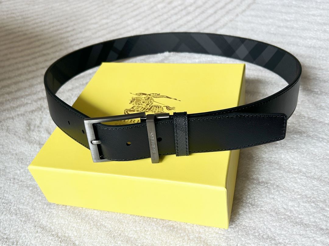 Burberry Male Basic Belt Cow Leather M-l