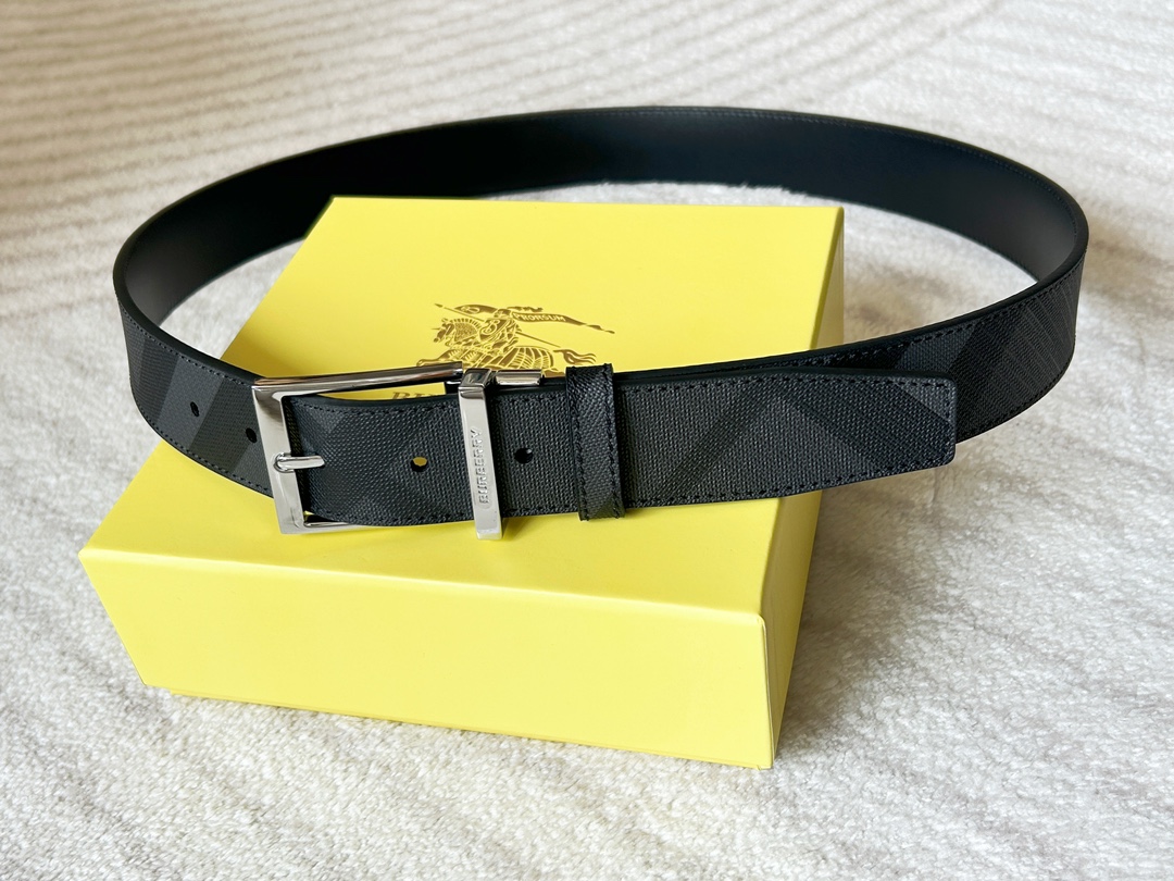 Burberry Male Basic Belt Cow Leather M-l