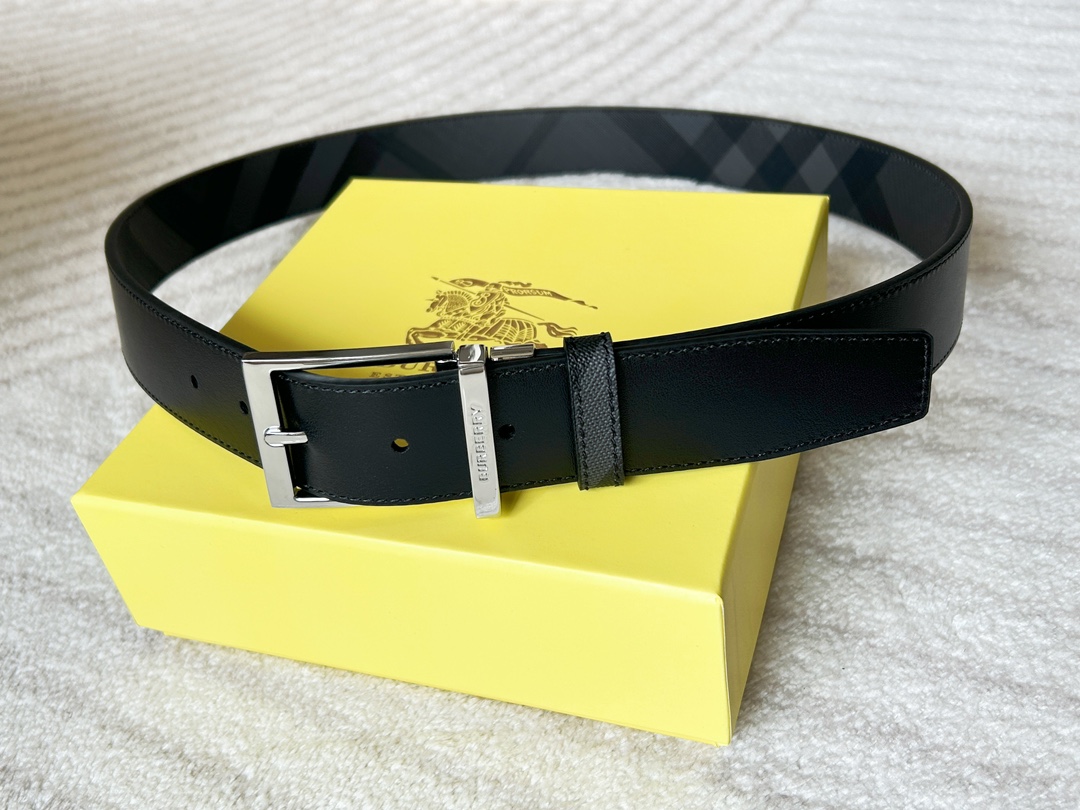 Burberry Male Basic Belt Cow Leather M-l
