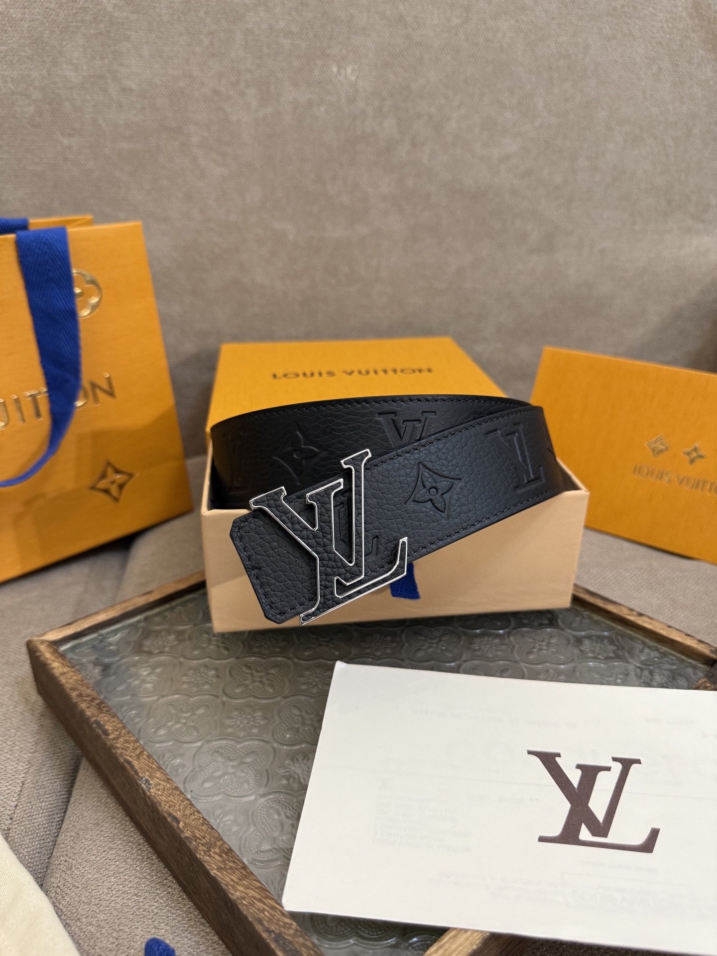 Louis Vuitton Male Basic Belt 13514-s-m-l