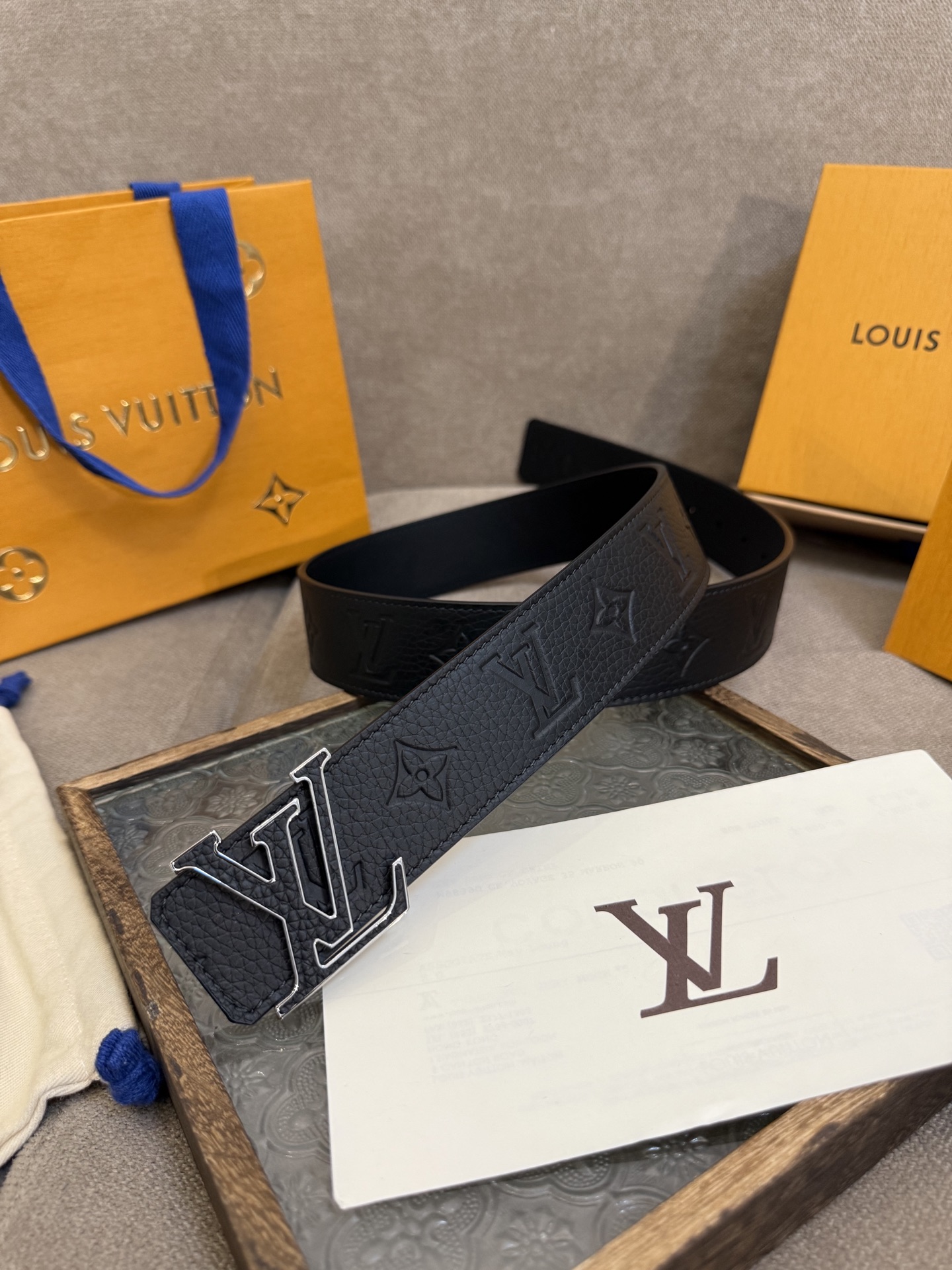 Louis Vuitton Male Basic Belt 13514-s-m-l