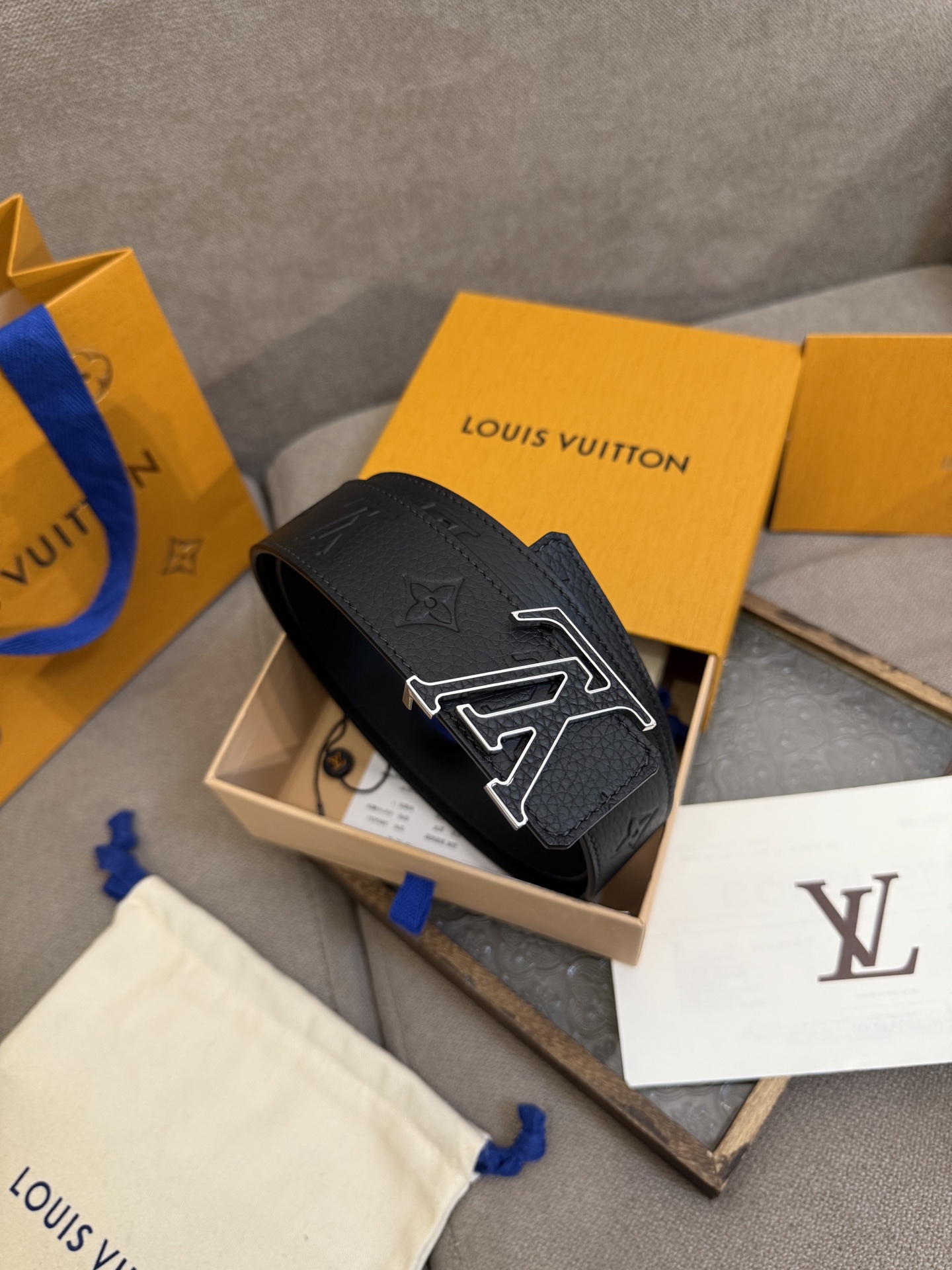 Louis Vuitton Male Basic Belt 13514-s-m-l