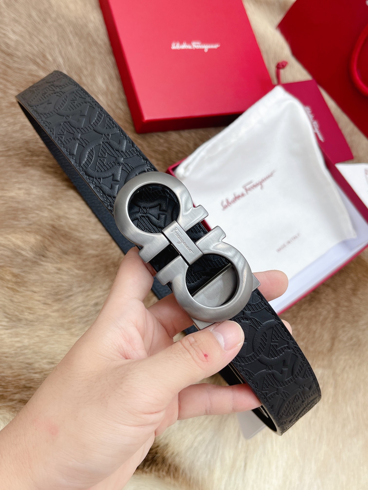 Salvatore Ferragamo Male Basic Belt M