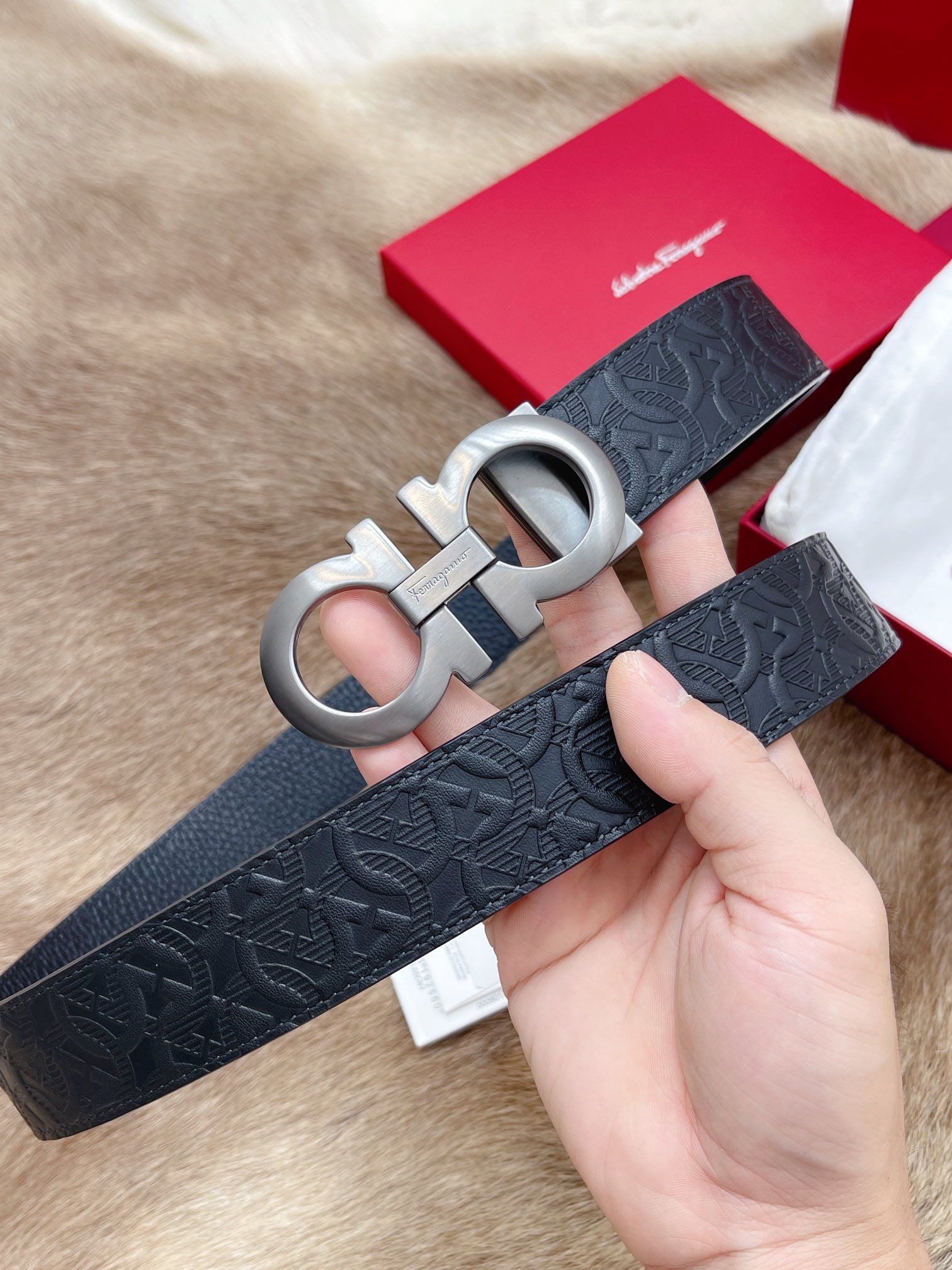 Salvatore Ferragamo Male Basic Belt M