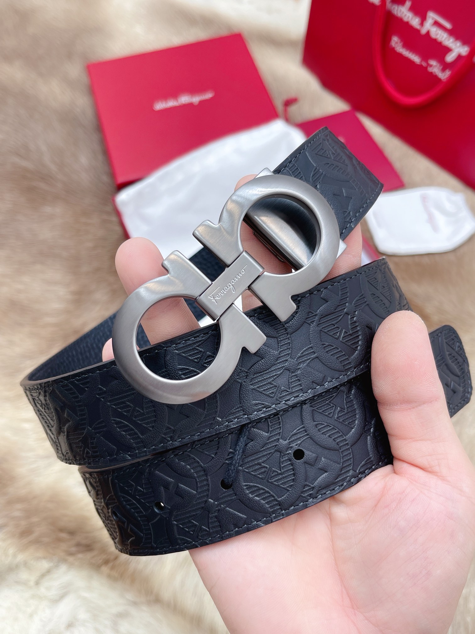 Salvatore Ferragamo Male Basic Belt M