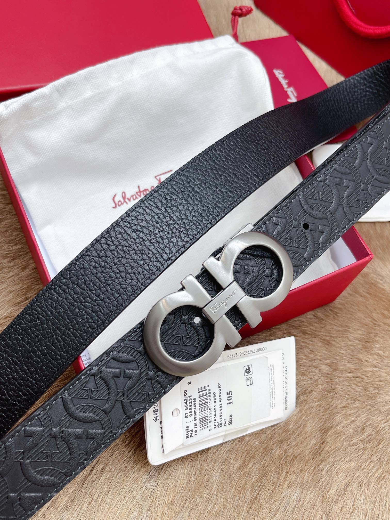 Salvatore Ferragamo Male Basic Belt M