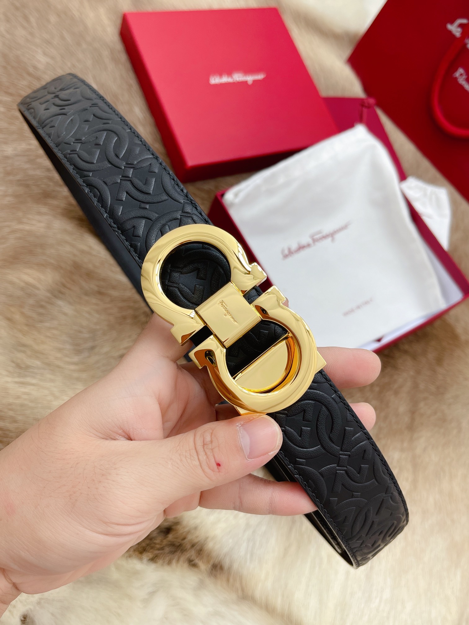 Salvatore Ferragamo Male Basic Belt M