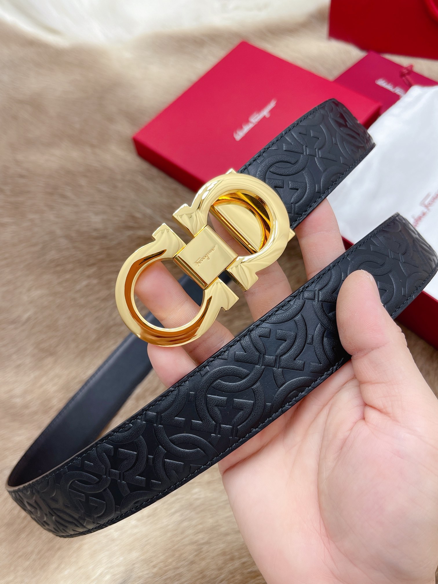 Salvatore Ferragamo Male Basic Belt M