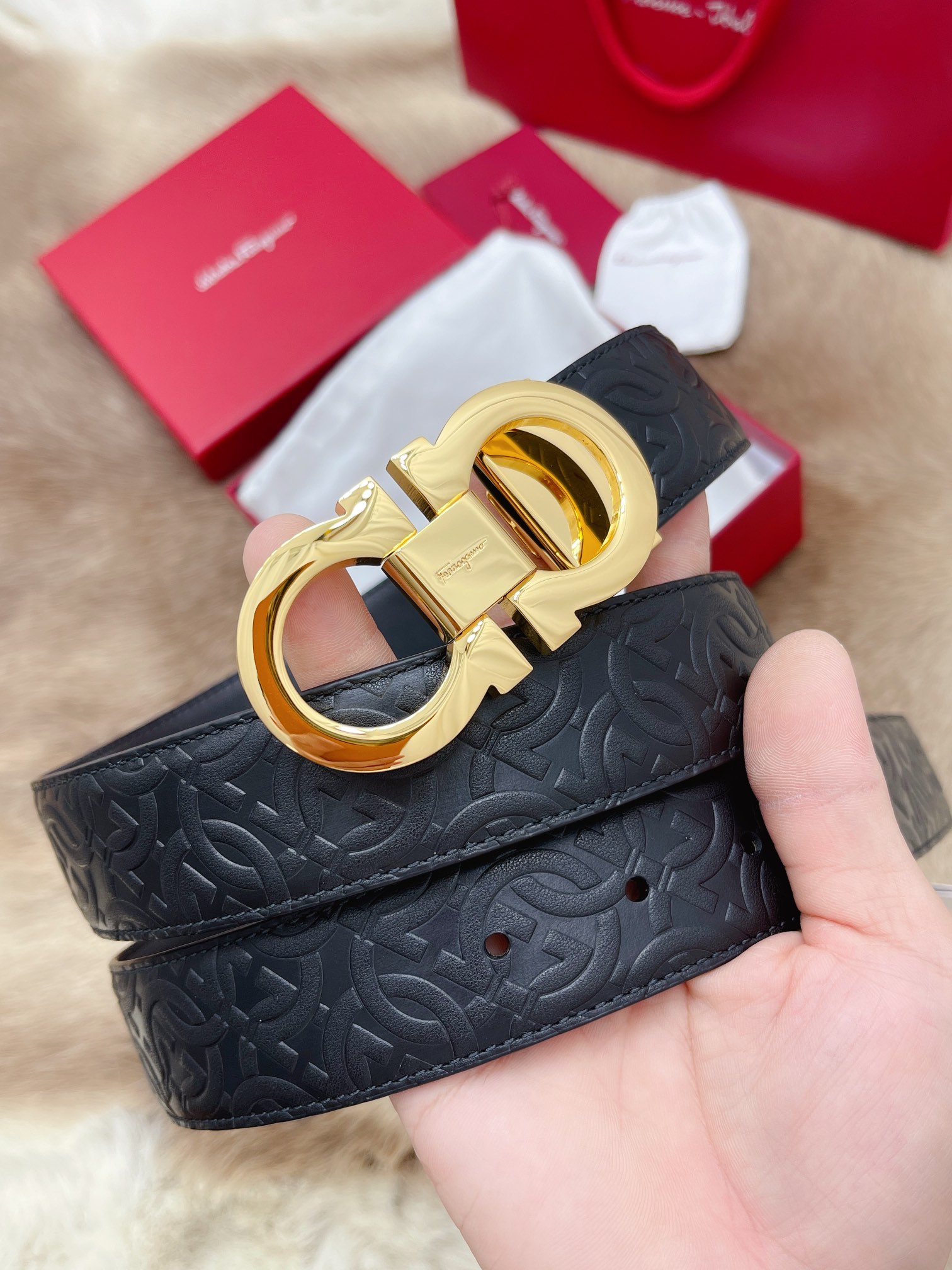 Salvatore Ferragamo Male Basic Belt M