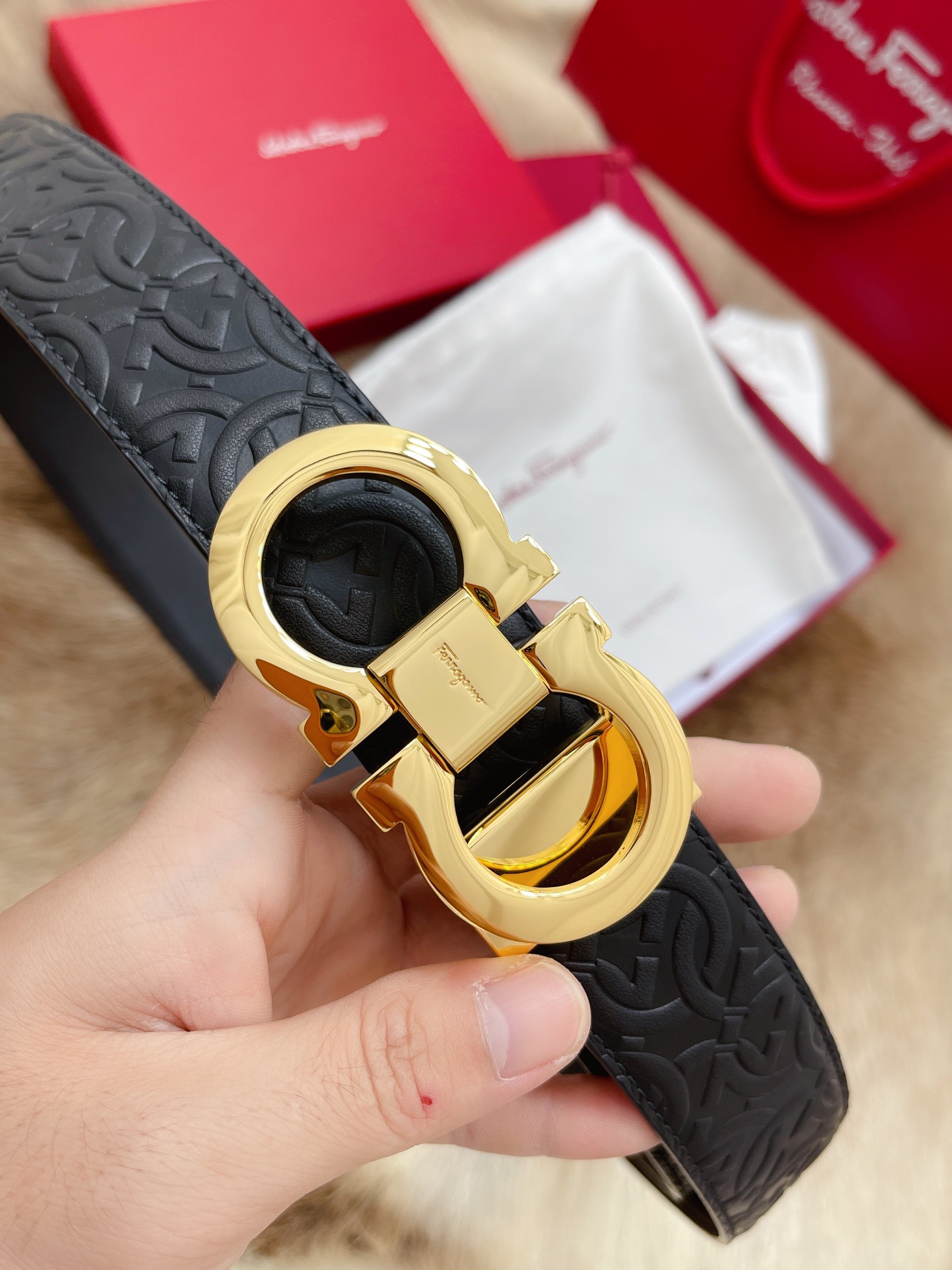 Salvatore Ferragamo Male Basic Belt M