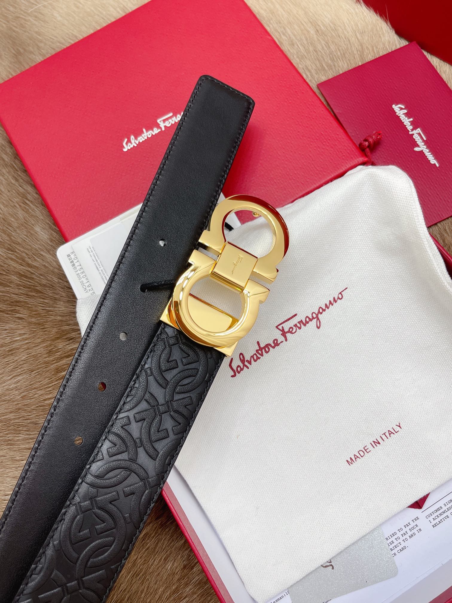 Salvatore Ferragamo Male Basic Belt M