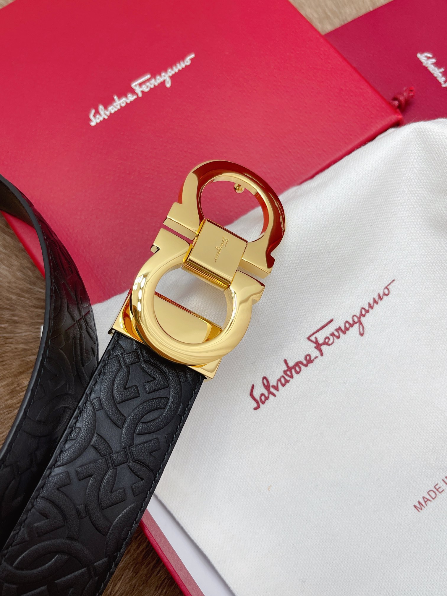 Salvatore Ferragamo Male Basic Belt M