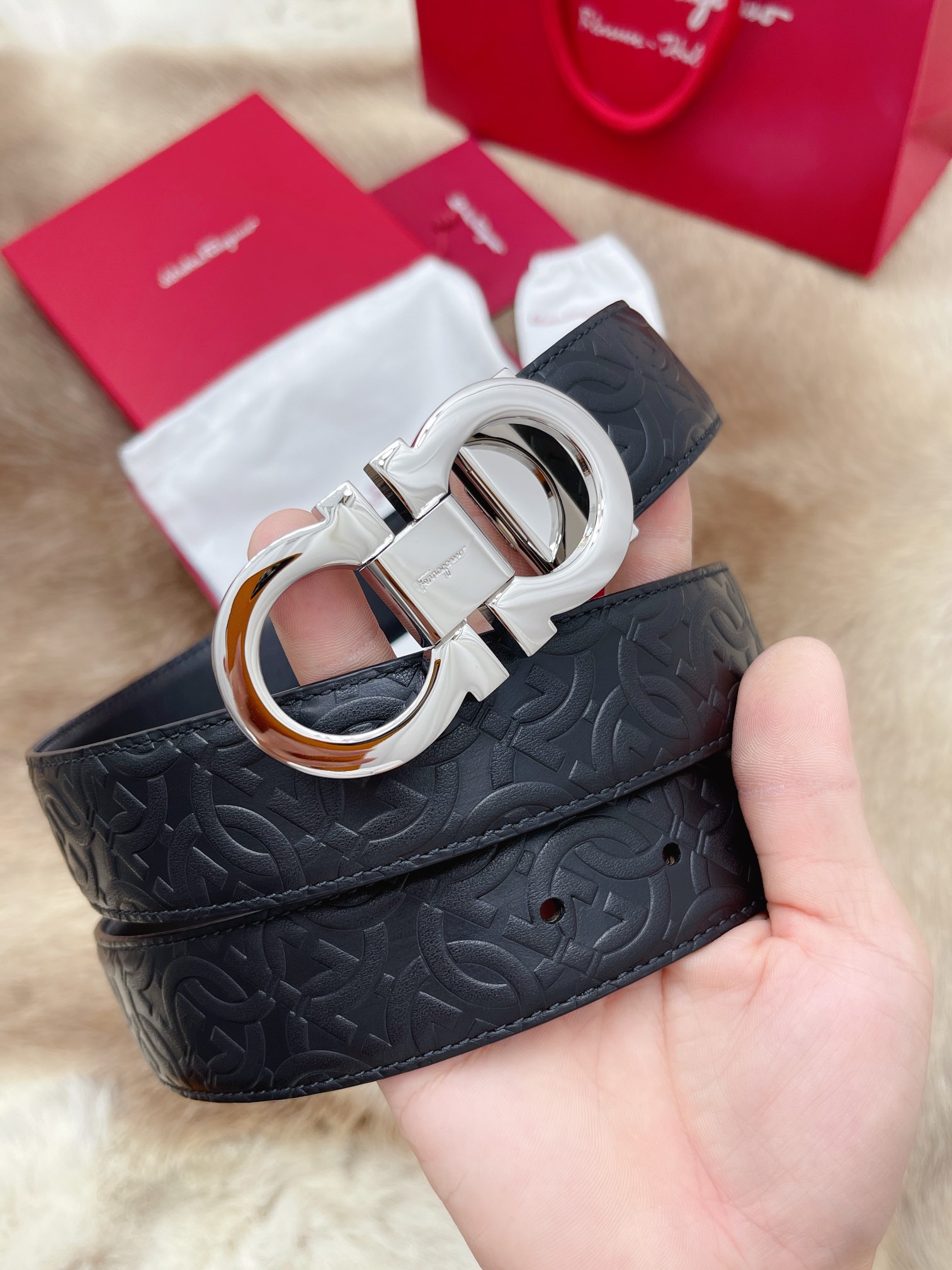 Salvatore Ferragamo Male Basic Belt M