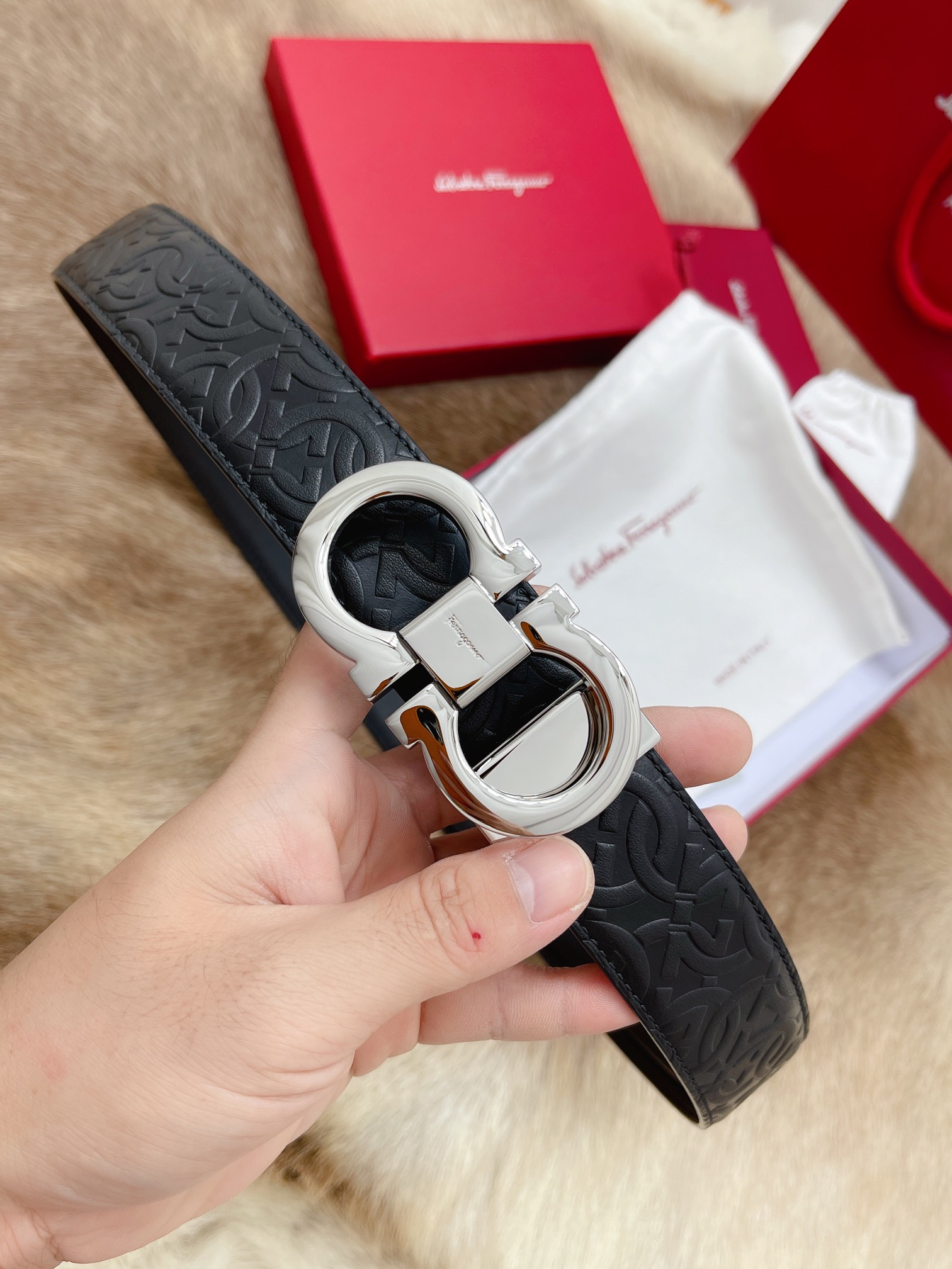 Salvatore Ferragamo Male Basic Belt M