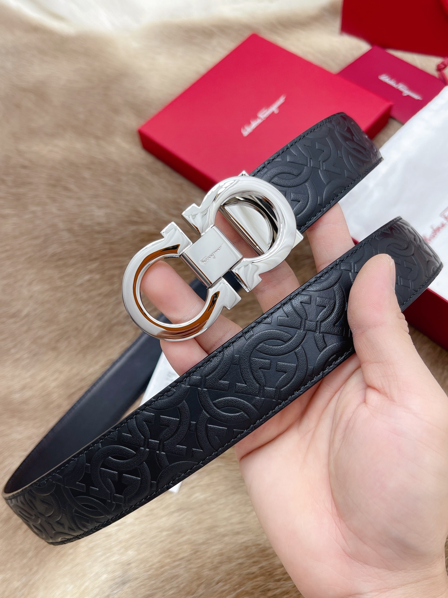 Salvatore Ferragamo Male Basic Belt M