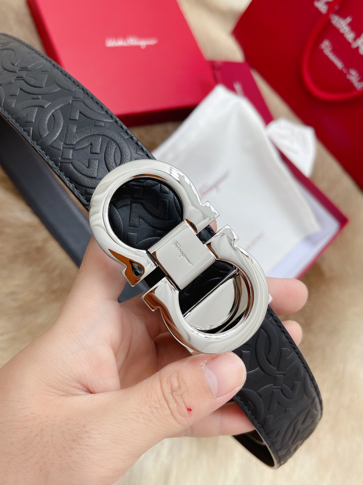 Salvatore Ferragamo Male Basic Belt M