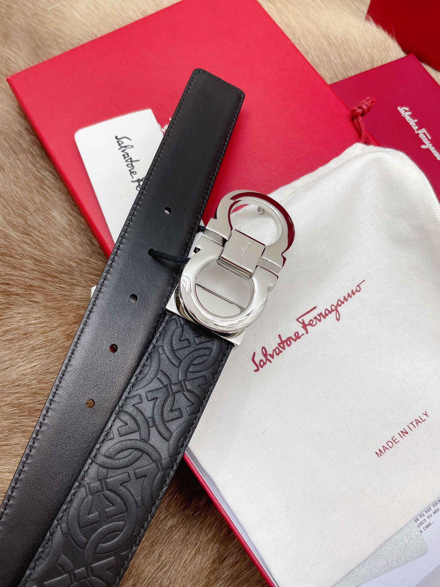 Salvatore Ferragamo Male Basic Belt M