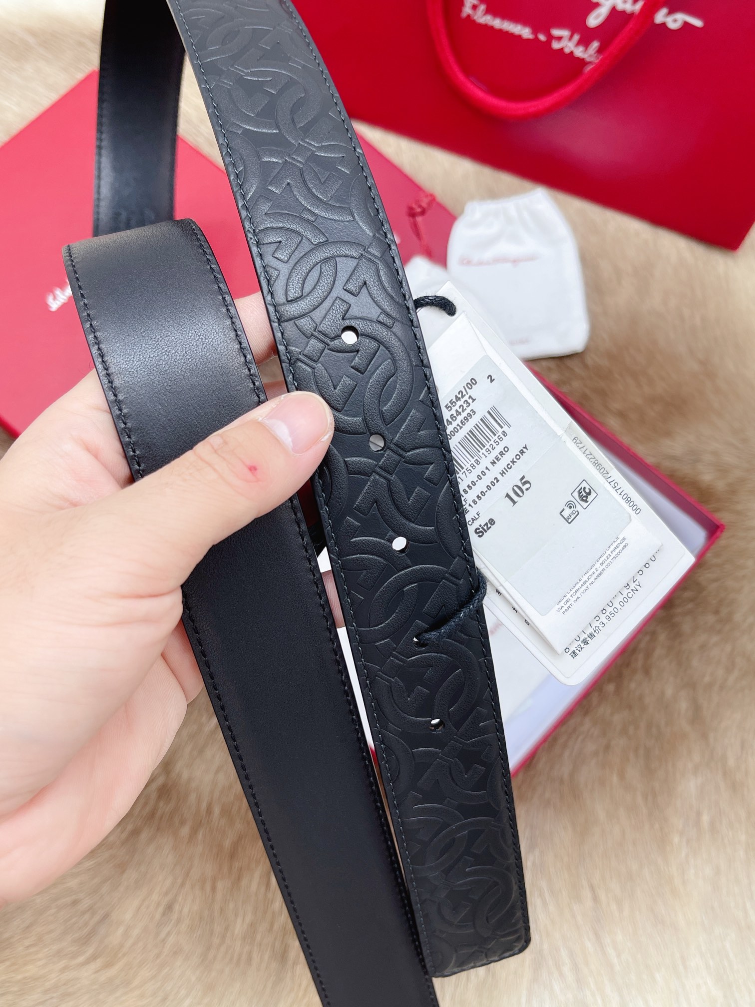 Salvatore Ferragamo Male Basic Belt M