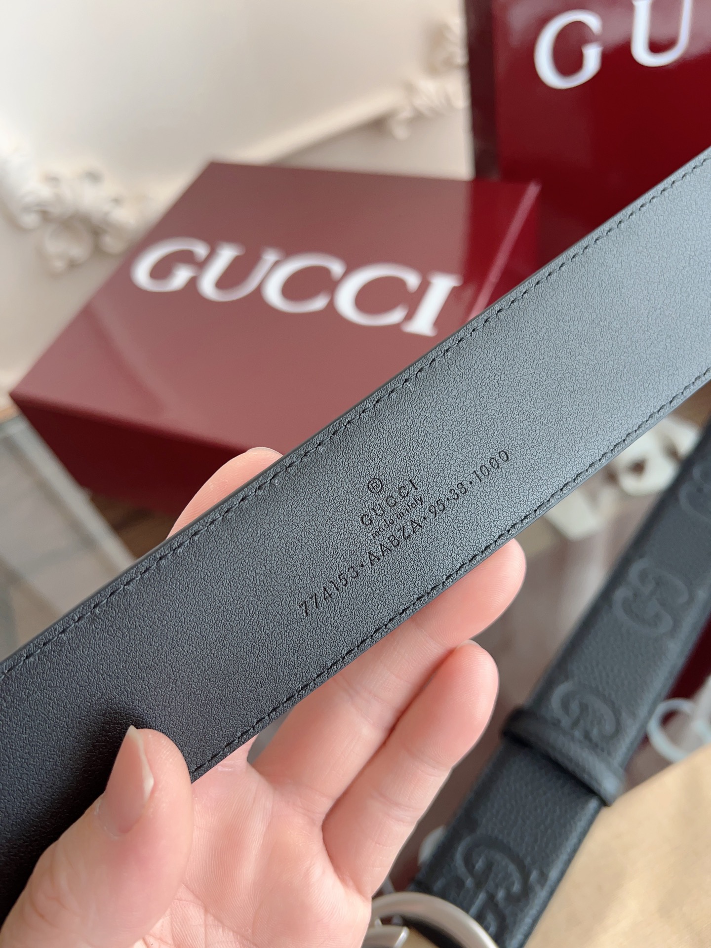 Gucci Basic Belt 13514-m-l