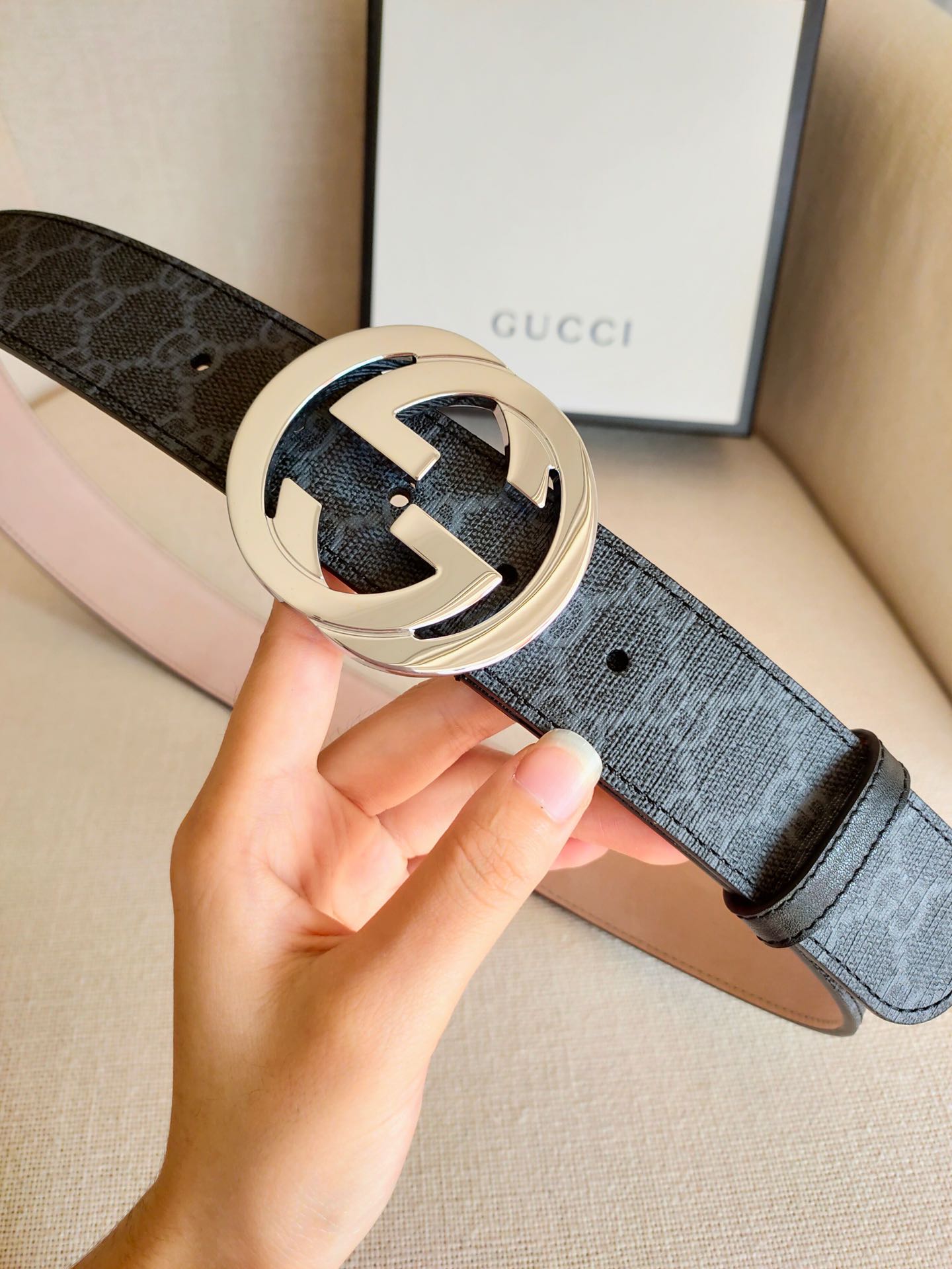 Gucci Male Basic Belt 38mm