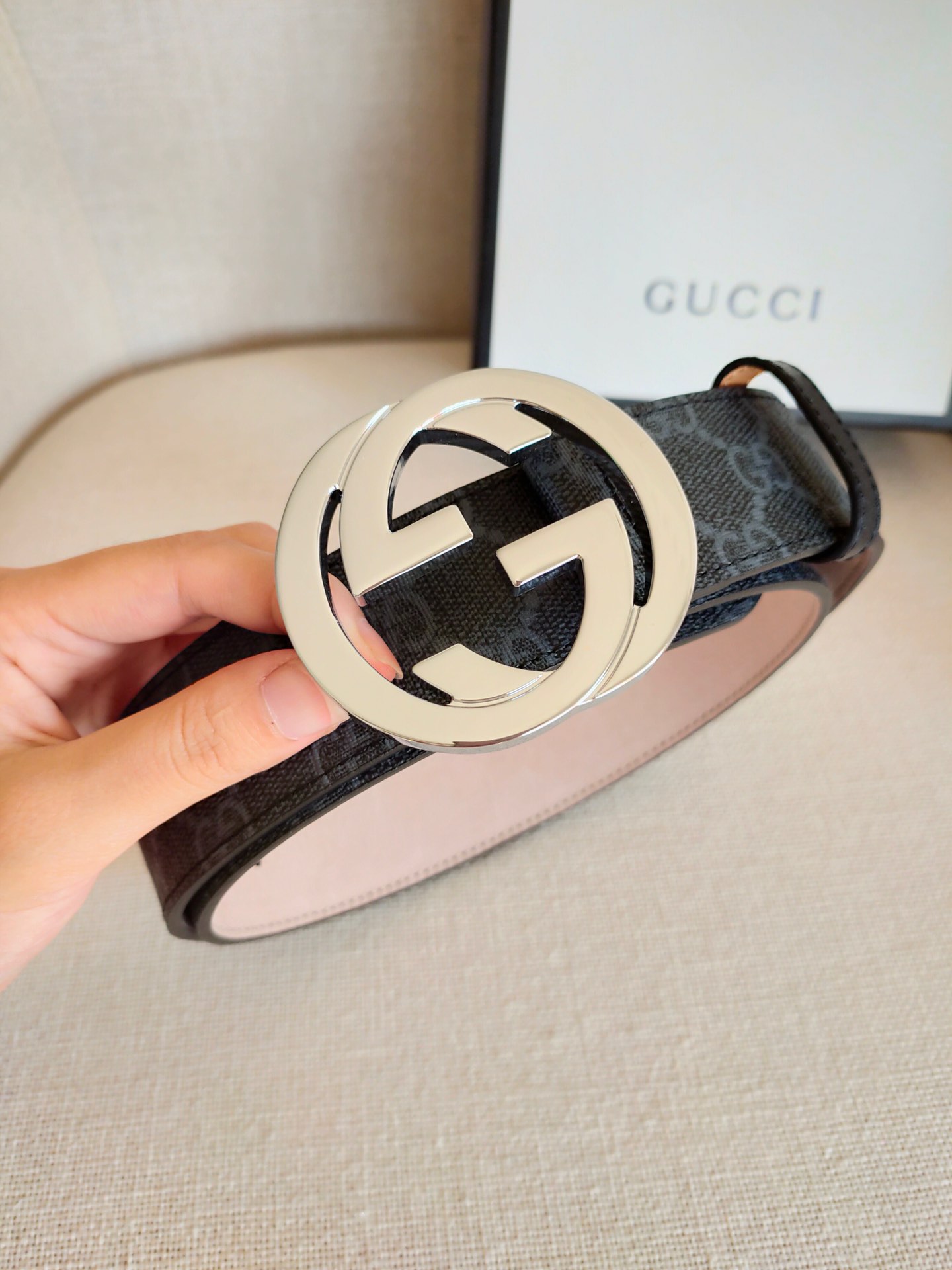 Gucci Male Basic Belt 38mm