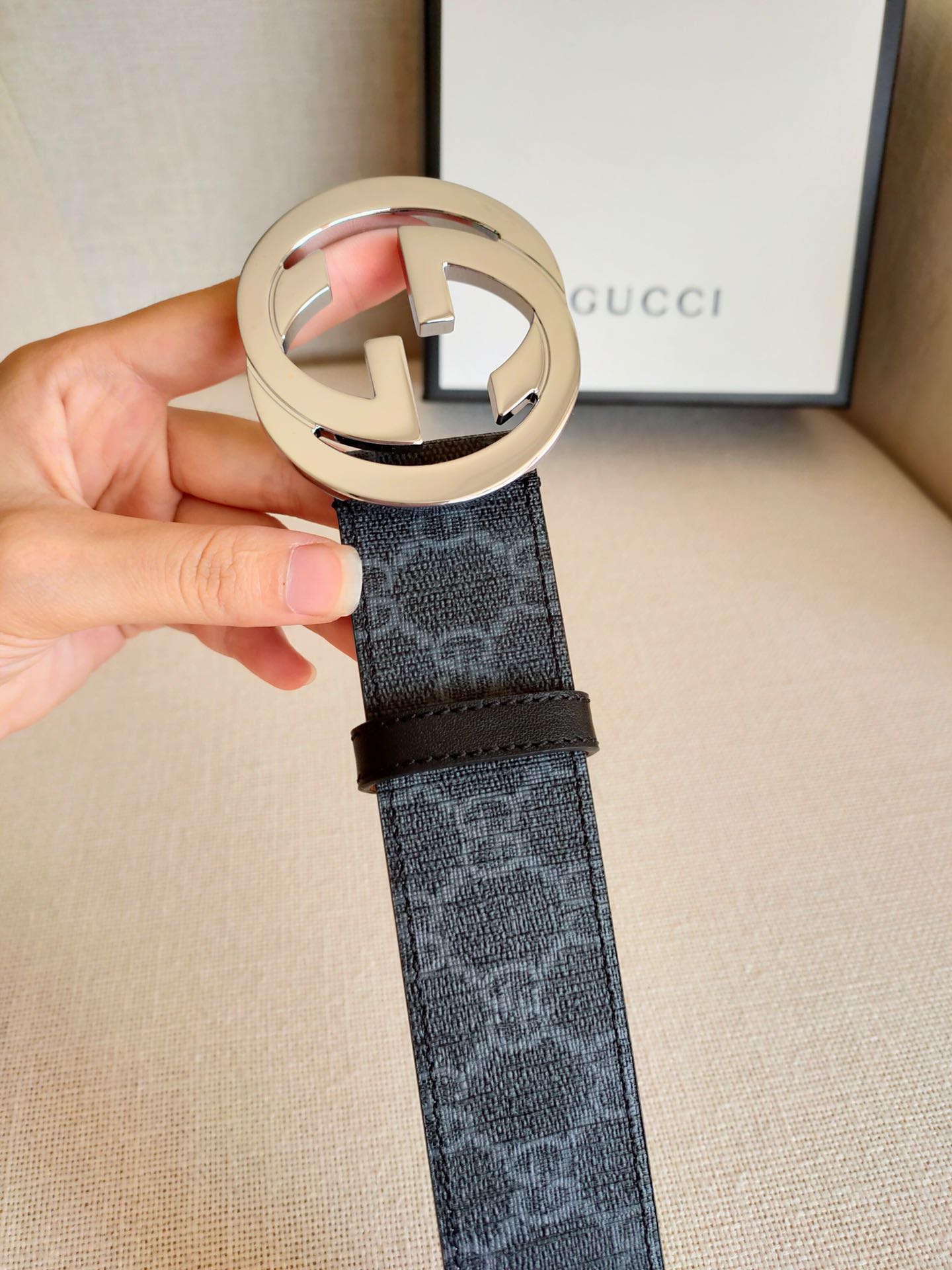 Gucci Male Basic Belt 38mm
