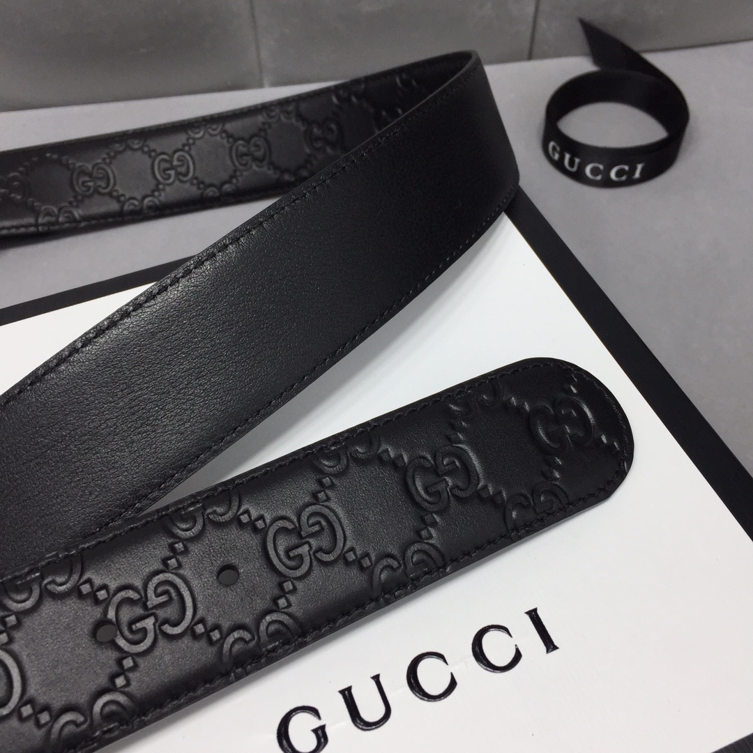 Gucci Basic Belt Cow Leather 13514-m