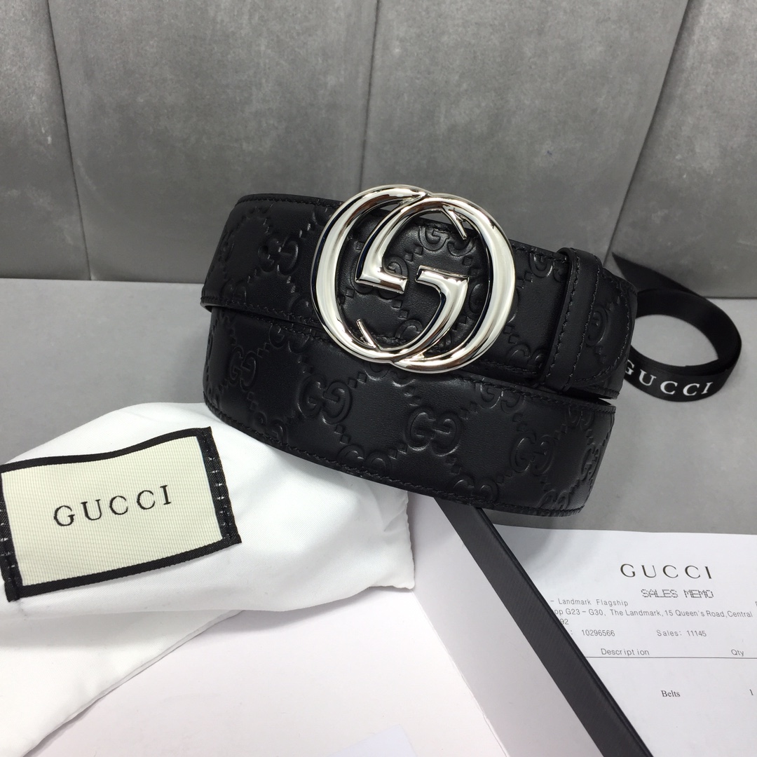 Gucci Basic Belt Cow Leather 13514-m