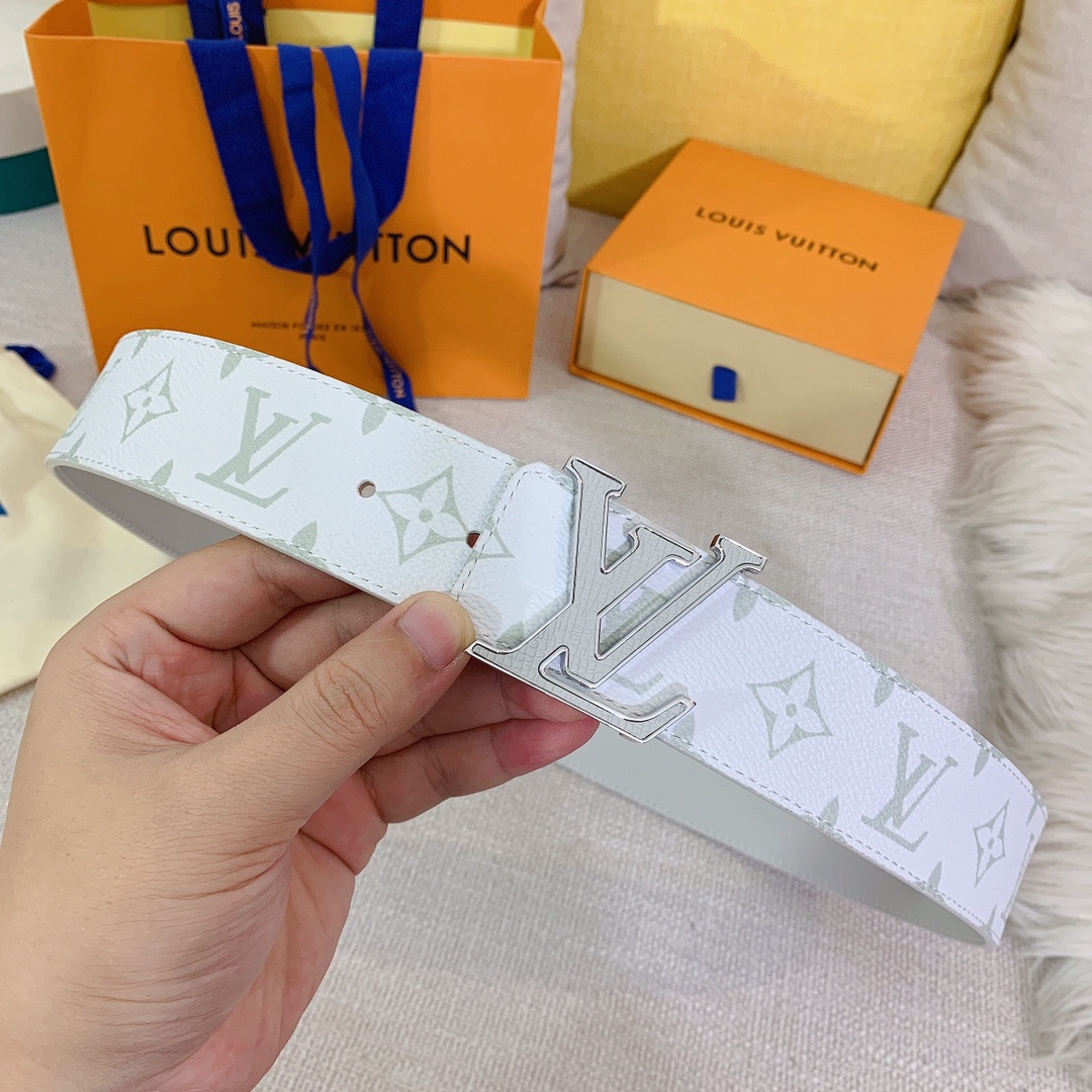 Louis Vuitton Male Basic Belt Cow Leather S-l