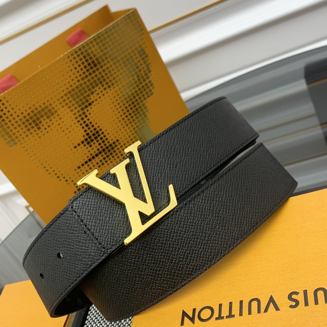 Louis Vuitton Male Basic Belt Cow Leather 13514-m-l