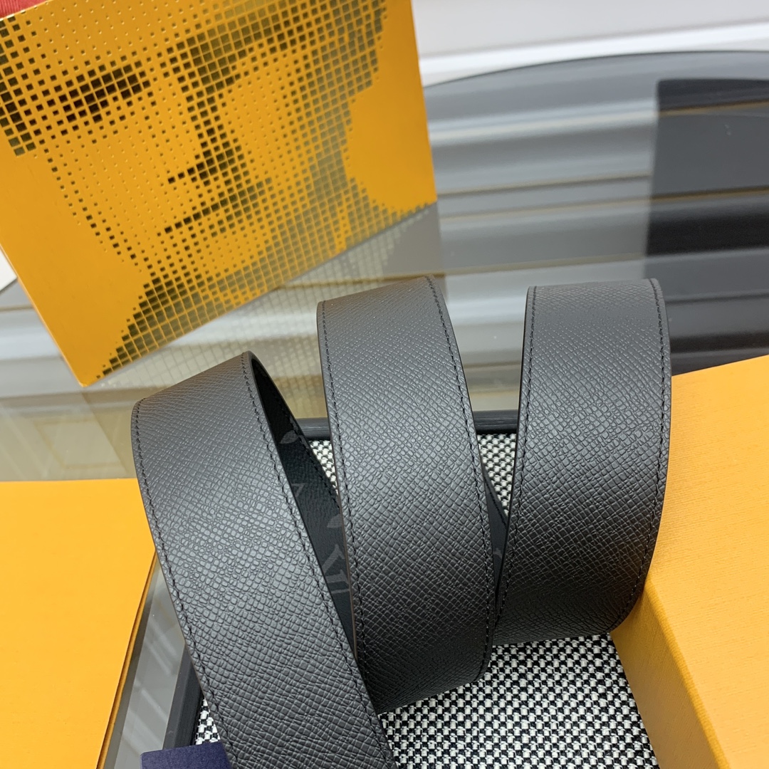 Louis Vuitton Male Basic Belt Cow Leather 13514-m-l