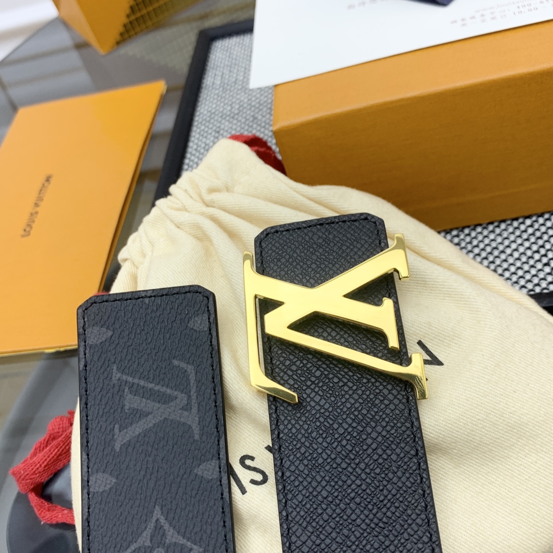 Louis Vuitton Male Basic Belt Cow Leather 13514-m-l