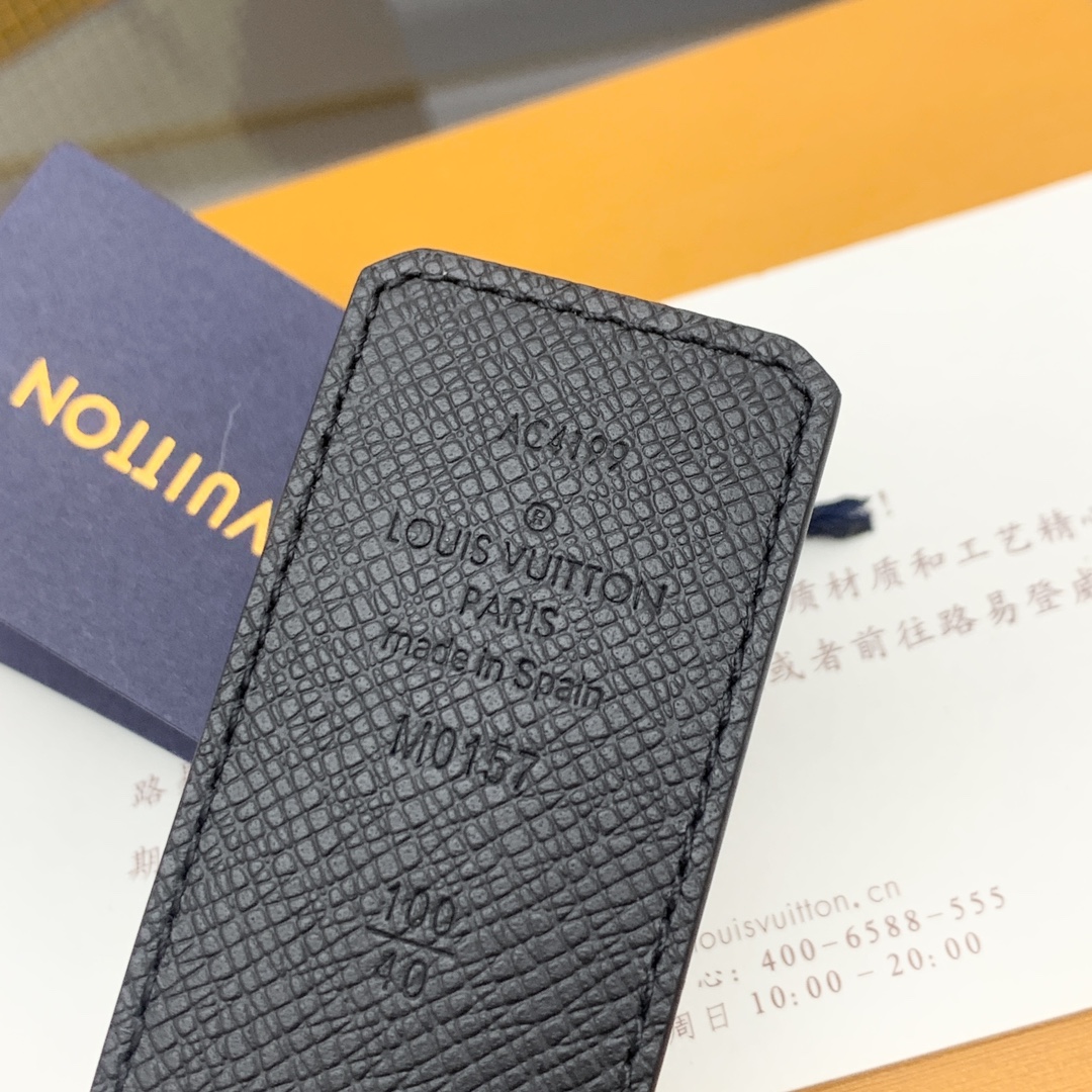 Louis Vuitton Male Basic Belt Cow Leather 13514-m-l