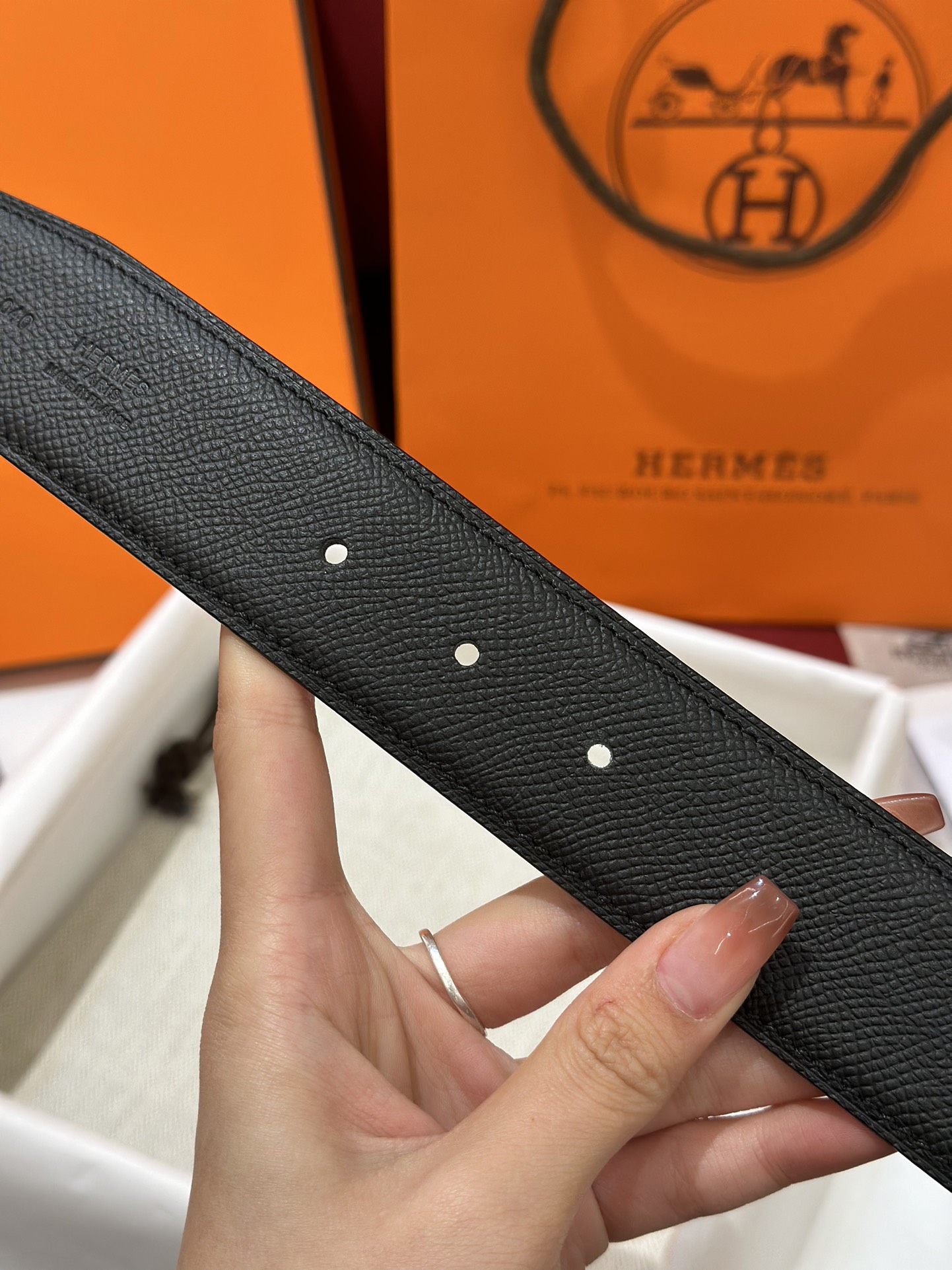 Hermès Male Basic Belt S-m