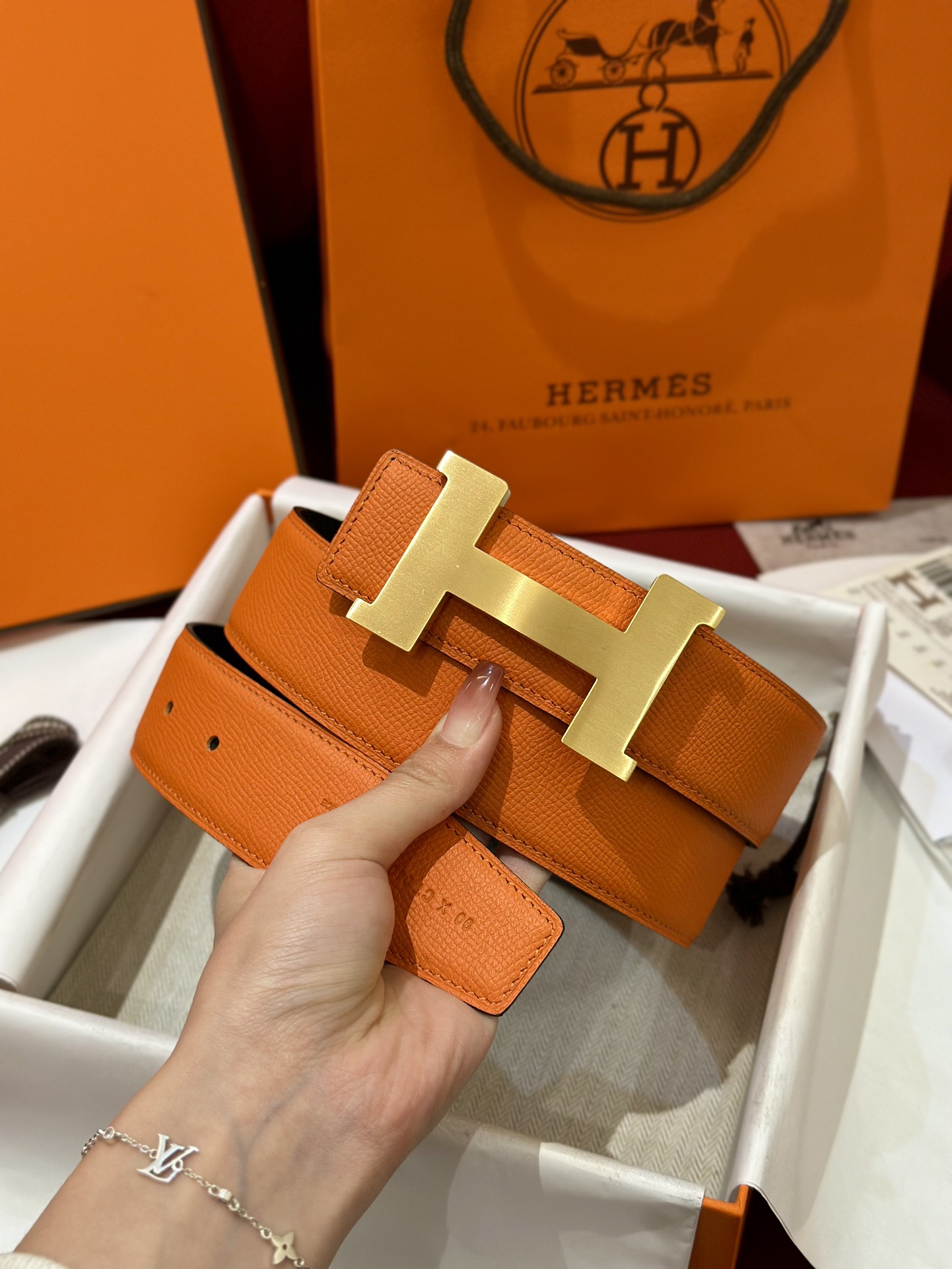 Hermès Male Basic Belt S-m