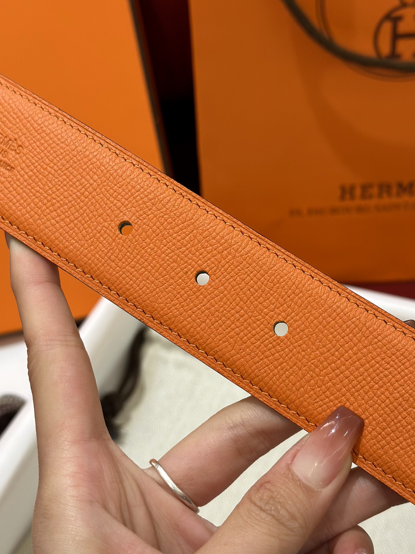 Hermès Male Basic Belt S-m