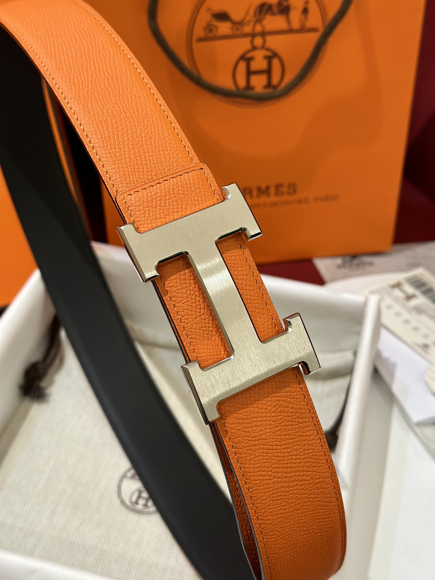 Hermès Male Basic Belt S-m