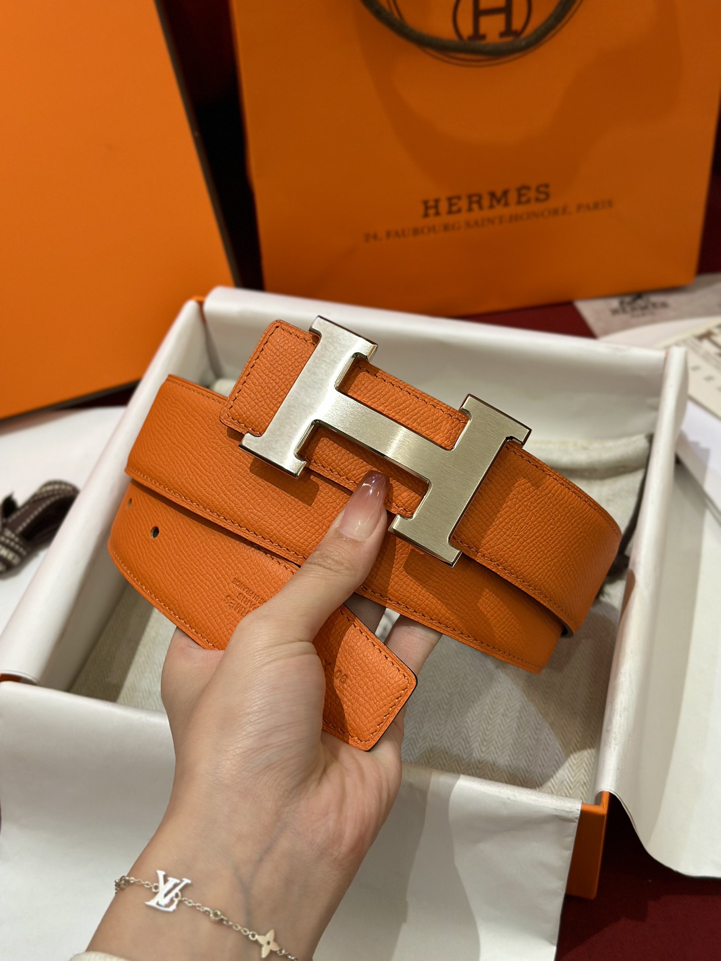 Hermès Male Basic Belt S-m