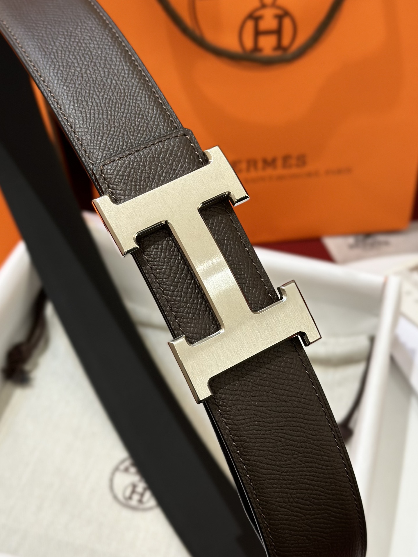 Hermès Male Basic Belt S-m