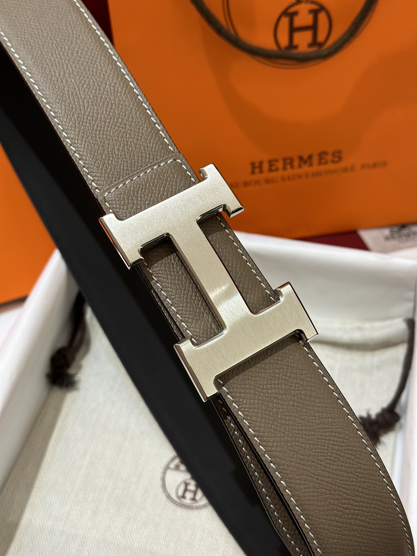 Hermès Male Basic Belt S-m