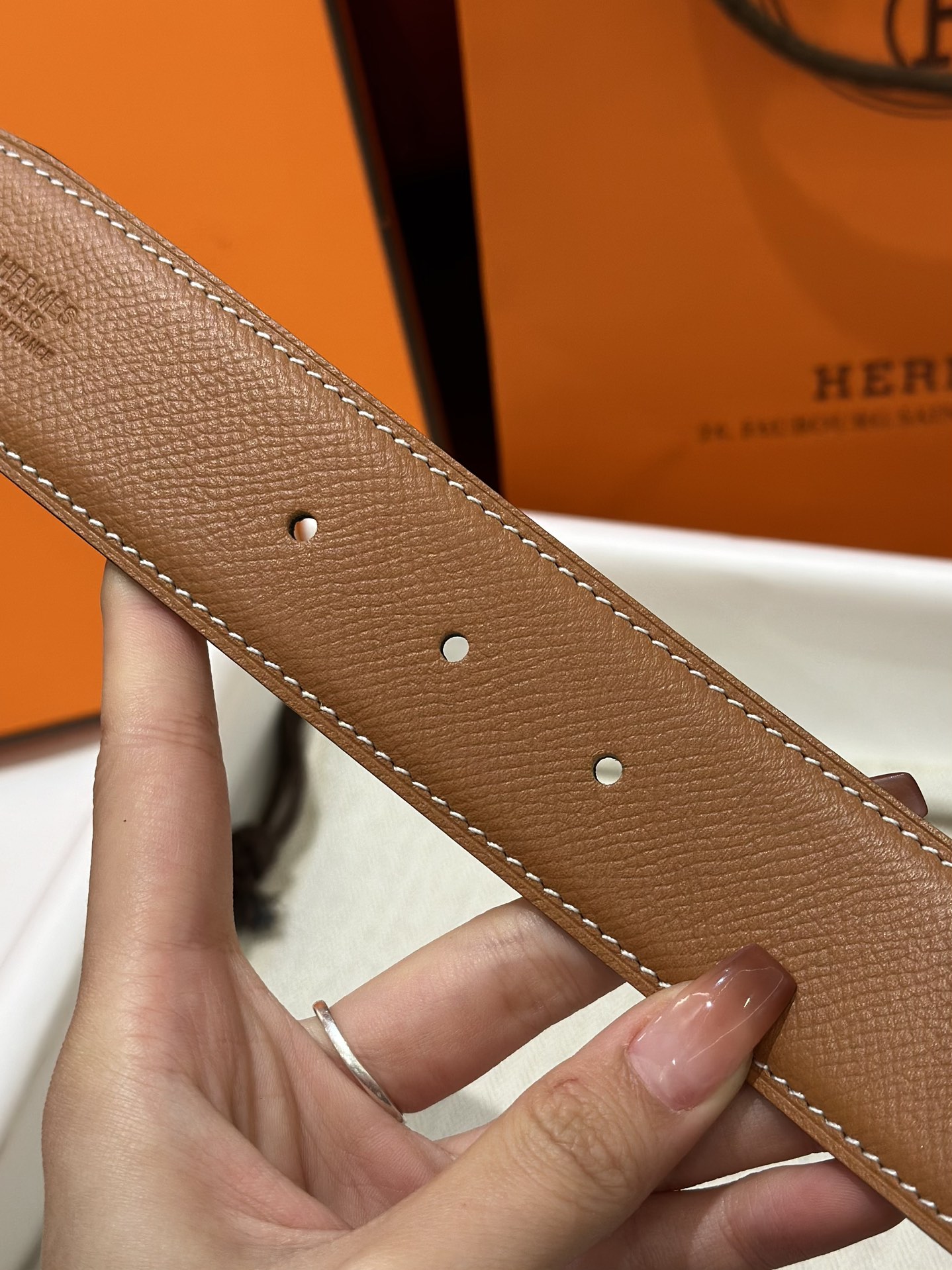 Hermès Male Basic Belt S-m