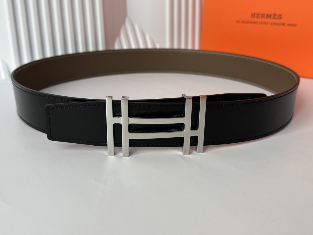 Hermès Male Basic Belt 38cm-13514