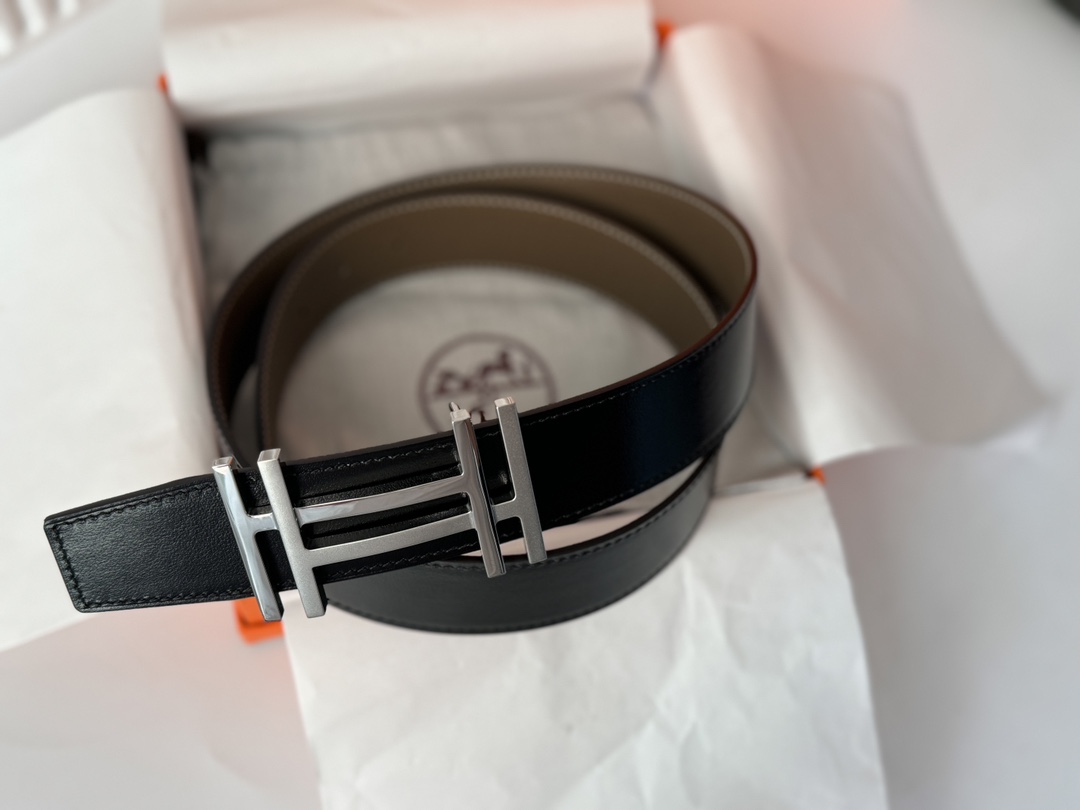 Hermès Male Basic Belt 38cm-13514